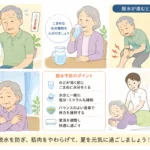高齢者 脱水 筋肉のこわばり